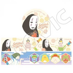 Studio Ghibli Spirited Away Stationery Gift Set File Notes Stamp Tape 4 Item