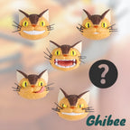 Studio Ghibli My Neighbor Totoro Catbus Face Magnet Set Full Box of 6