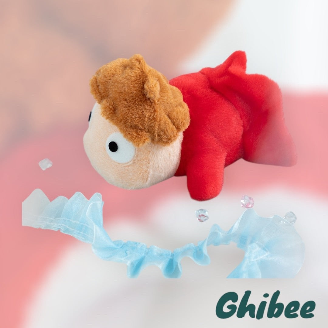 Studio Ghibli Ponyo Plush – Swimming Style  Fukafuka Ponyo S 16cm K-6534
