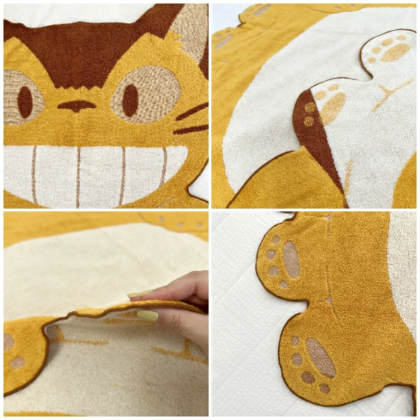 Studio Ghibli My Neighbor Totoro Nap Blanket Catbus Design 100% Cotton 87×120cm