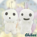 Studio Ghibli Princess Mononoke Kodama Baby Toy – Pull String Rattle set of 2