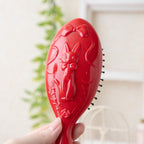 Studio Ghibli Kiki’s Delivery Service – Red Hairbrush with Jiji, Ribbon & Rose R