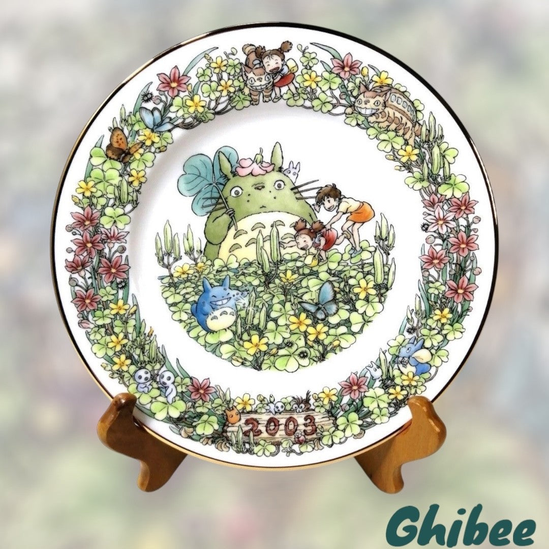 Rare Studio Ghibli Noritake Totoro Memorial Collector Plate 1997–2013 Official