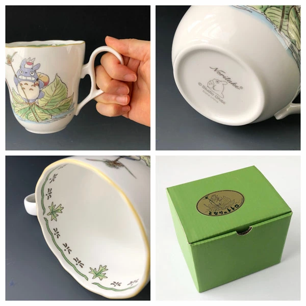 Studio Ghibli Noritake Totoro Bone China Mug 5 Designs Made in Sri Lanka