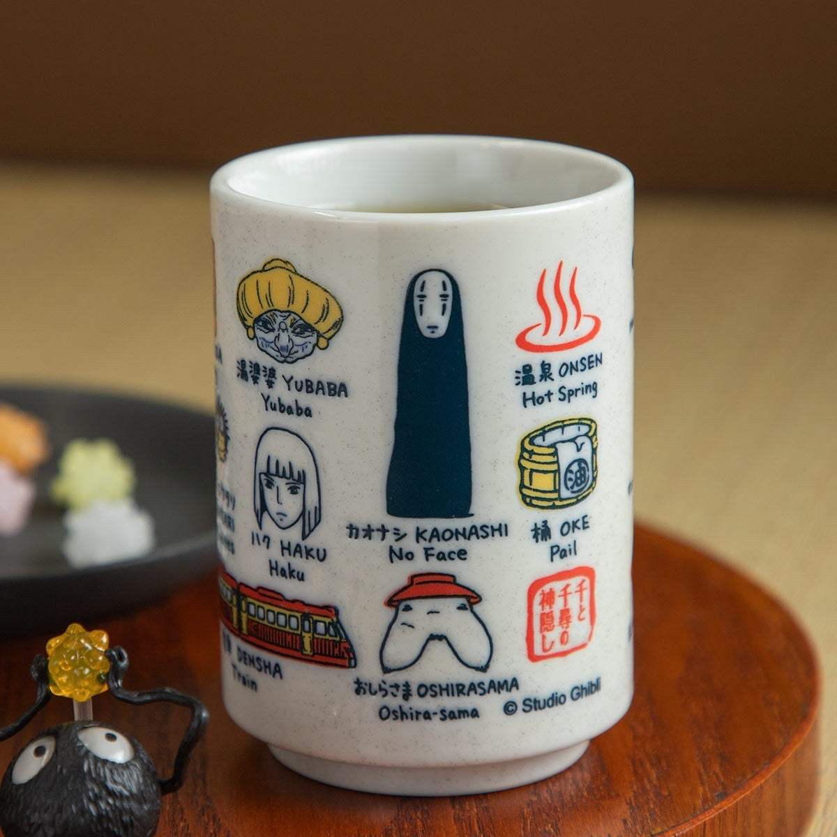 Studio Ghibli Spirited Away Totoro Yunomi Japanese Tea Cup Ceramic Make in Japan