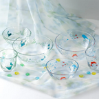 Studio Ghibli Ponyo on the Cliff Transparent Glass Cup (Ponyo Under the Sea)