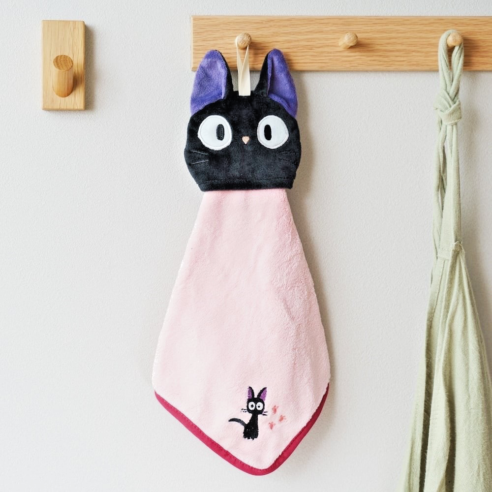 Studio Ghibli Micro Loop Towel Totoro, Jiji, Catbus, No-Face 25x25cm