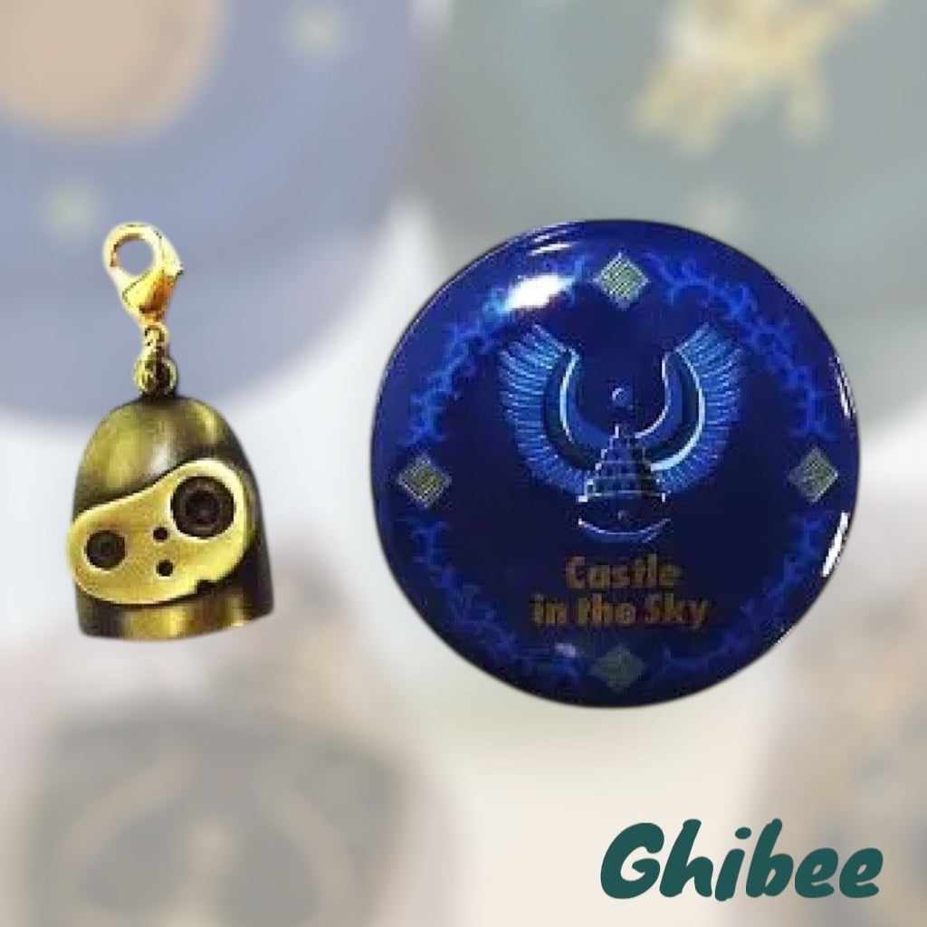 Studio Ghibli Laputa Castle in the Sky Metal Charm 2009 Release Rare collectable
