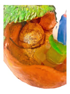 Studio Ghibli My Neighbor Totoro Small Water Fountain Leaf Umbrella Design