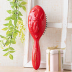Studio Ghibli Kiki’s Delivery Service – Red Hairbrush with Jiji, Ribbon & Rose R