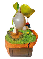 Studio Ghibli My Neighbor Totoro Small Water Fountain Leaf Umbrella Design