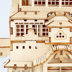 Studio Ghibli Spirited Away Wooden – The Bathhouse (Aburaya) with LED Light