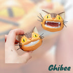Studio Ghibli My Neighbor Totoro Catbus Face Magnet Set Full Box of 6