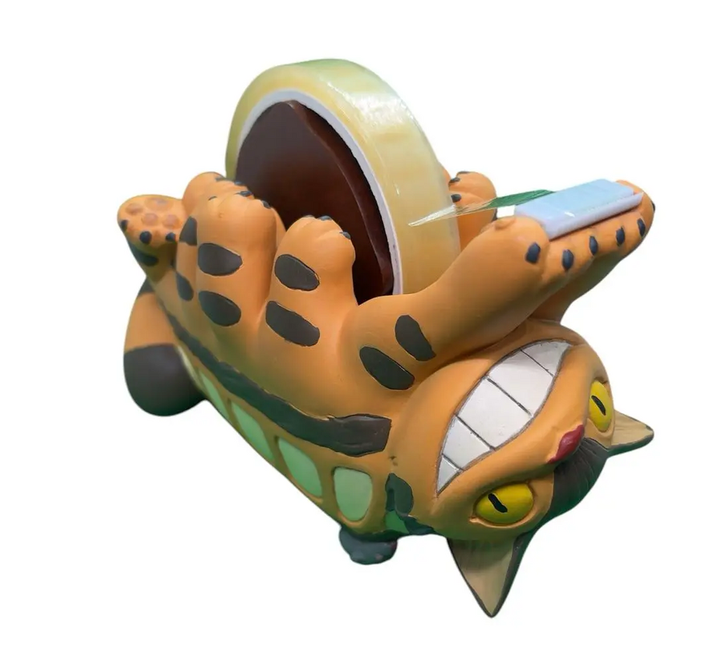 Rare Studio Ghibli Catbus Tape Dispenser – Totoro Desk Accessory Collectable