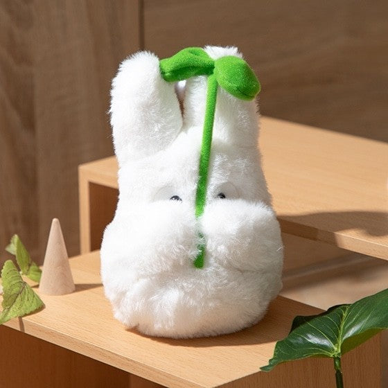 Studio Ghibli My Neighbour Totoro Plush Leaf Holding Collection Official Japan