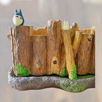 Studio Ghibli My Neighbor Totoro Planter Rare Totoro on a Log Rare Collectable