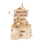 Studio Ghibli Spirited Away Wooden – The Bathhouse (Aburaya) with LED Light
