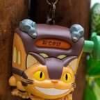 Studio Ghibli My Neighbor Totoro Keychain – Catbus Destination Spinner