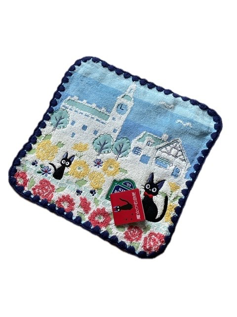 Studio Ghibli Mini Towel 25x25cm 100% Cotton Totoro Laputa & More Japan
