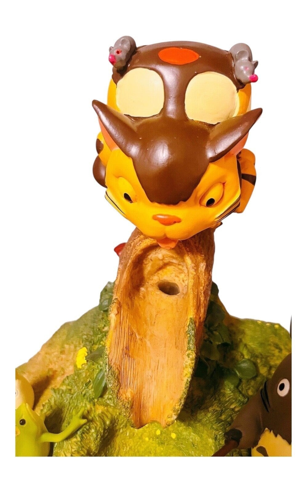 Studio Ghibli My Neighbor Totoro WaterGarden Diorama Catbus Fountain Collectable
