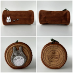 Studio Ghibli My Neighbor Totoro Log Style Corduroy Pouch – Maruta Series