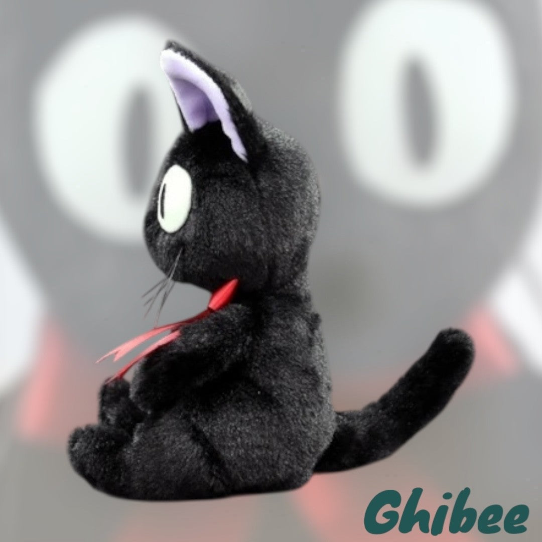 Studio Ghibli Kiki’s Delivery Service “Fluffy Sitting Jiji” Plush Toy S Size – S