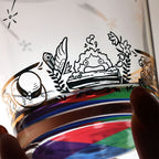 Studio Ghibli Howl’s Moving Castle Magical Disc Glass A 270ml Japan Exclusive
