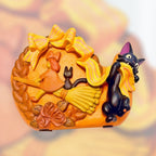 Studio Ghibli Kiki Delivery Service Jiji Tape Dispenser Pan Wreath Ceramic Large