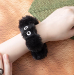 Studio Ghibli My Neighbor Totoro Soot Sprite Scrunchie Hair Tie Kurosuke