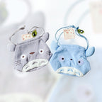 Studio Ghibli Large Totoro Drawstring Bag Chirimen Fabric Japan Gift Pouch