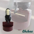 Studio Ghibli Spirited Away No Face Toothpick Holder Rare Collectible