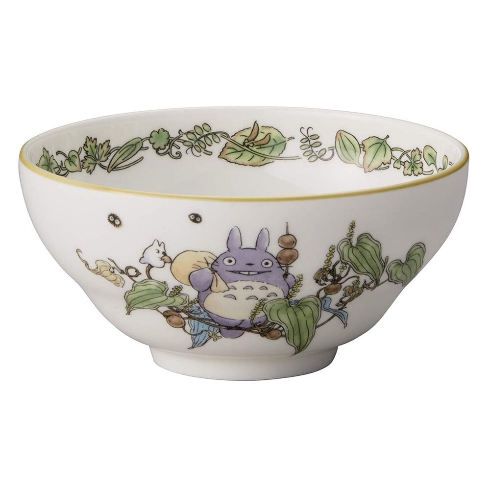 Studio Ghibli Noritake Totoro Bowl Karasunoendou Yamanoimo Design Bone China