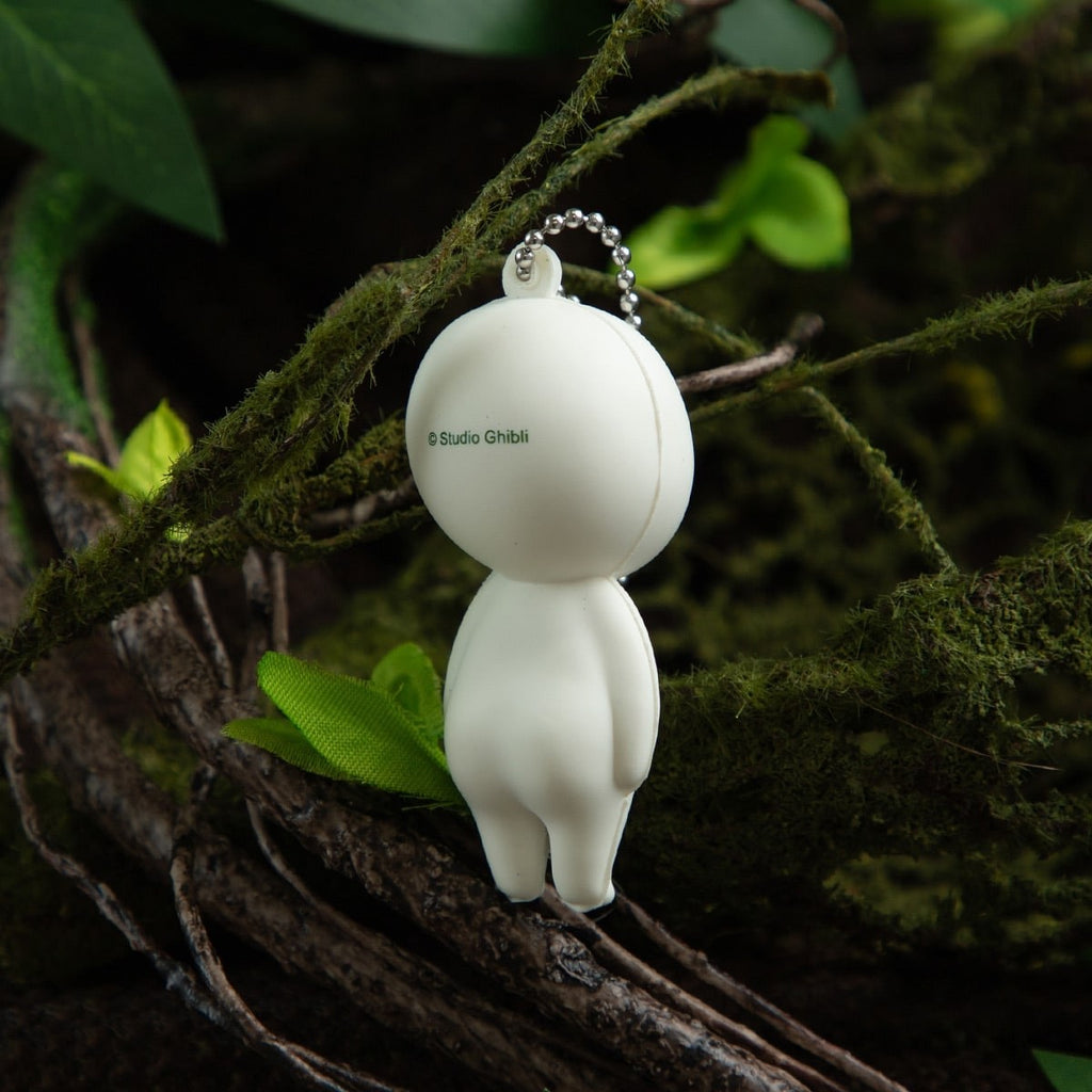 Studio Ghibli Princess Mononoke Kodama Squishy Keychain Charm
