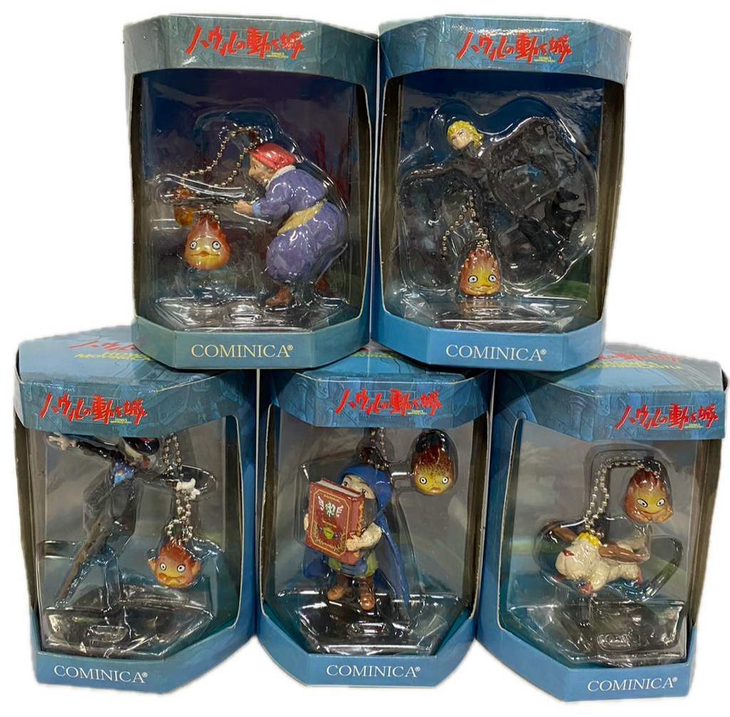 Studio Ghibli Howl’s Moving Castle Cominica Figure Keychain Collection Rare