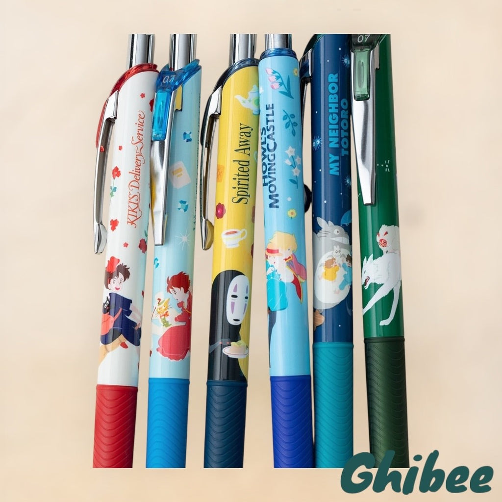 Studio Ghibli Spirited Away Stationery Set – EnerGel Pen + Sticky Notes