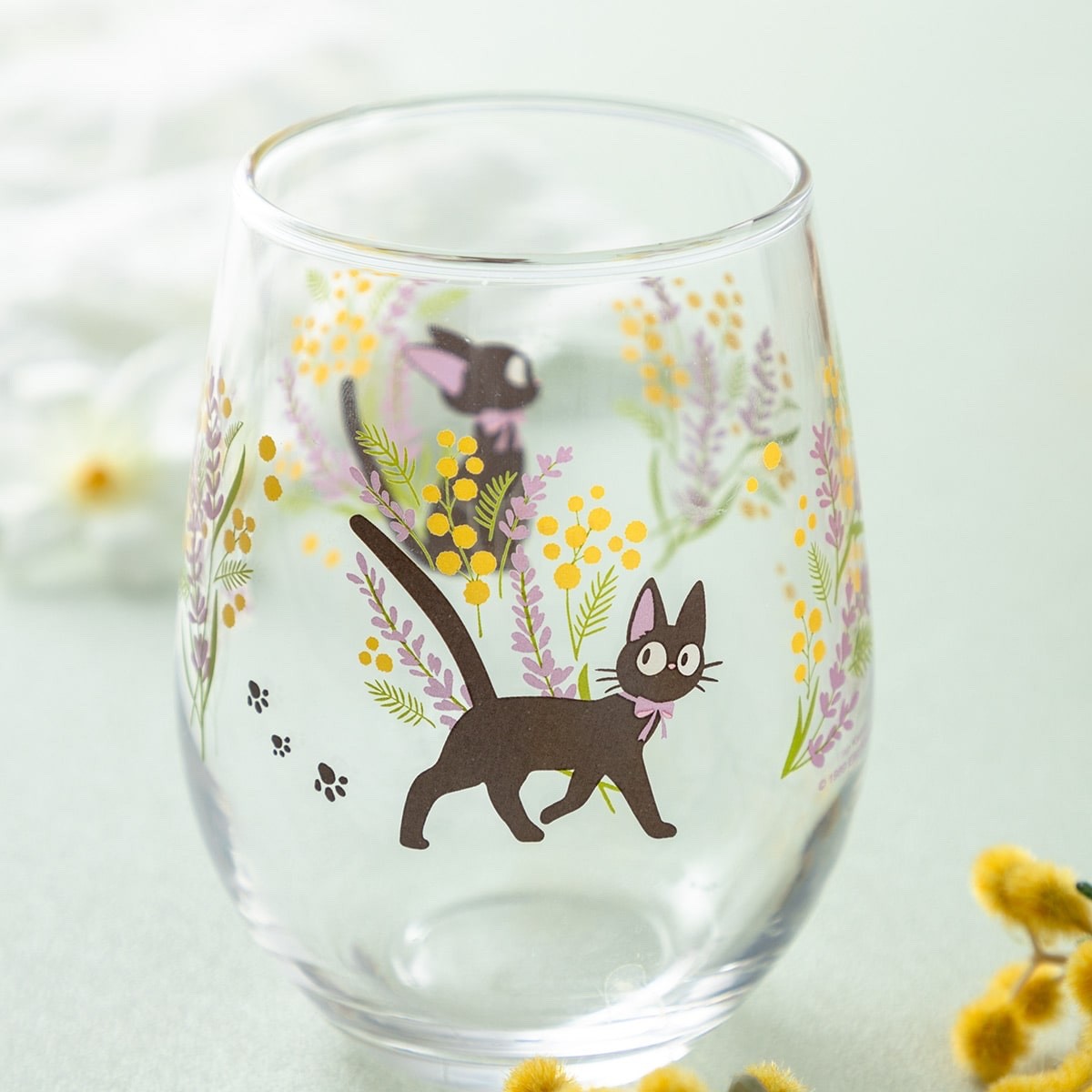 Studio Ghibli Kiki’s Delivery Service Jiji Flower Bouquet Complete Tea Set