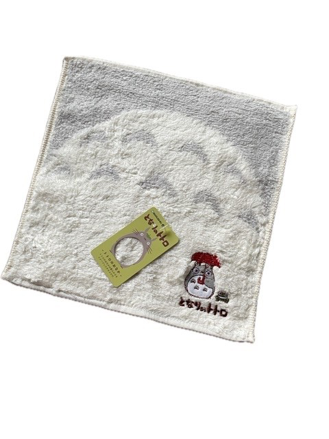 Studio Ghibli Mini Towel 25x25cm 100% Cotton Totoro Laputa & More Japan