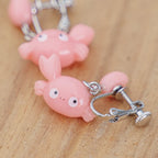 Studio Ghibli Totoro Mei Crab Earrings Story Collection Japan Rare Collectable