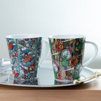 Donguri Closet Studio Ghibli Howl’s Moving Castle Stained Glass Art Mug Japan