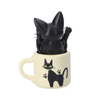 Studio Ghibli Kiki’s Delivery Service Jiji Flower Vase Mischievous Jiji in Mug