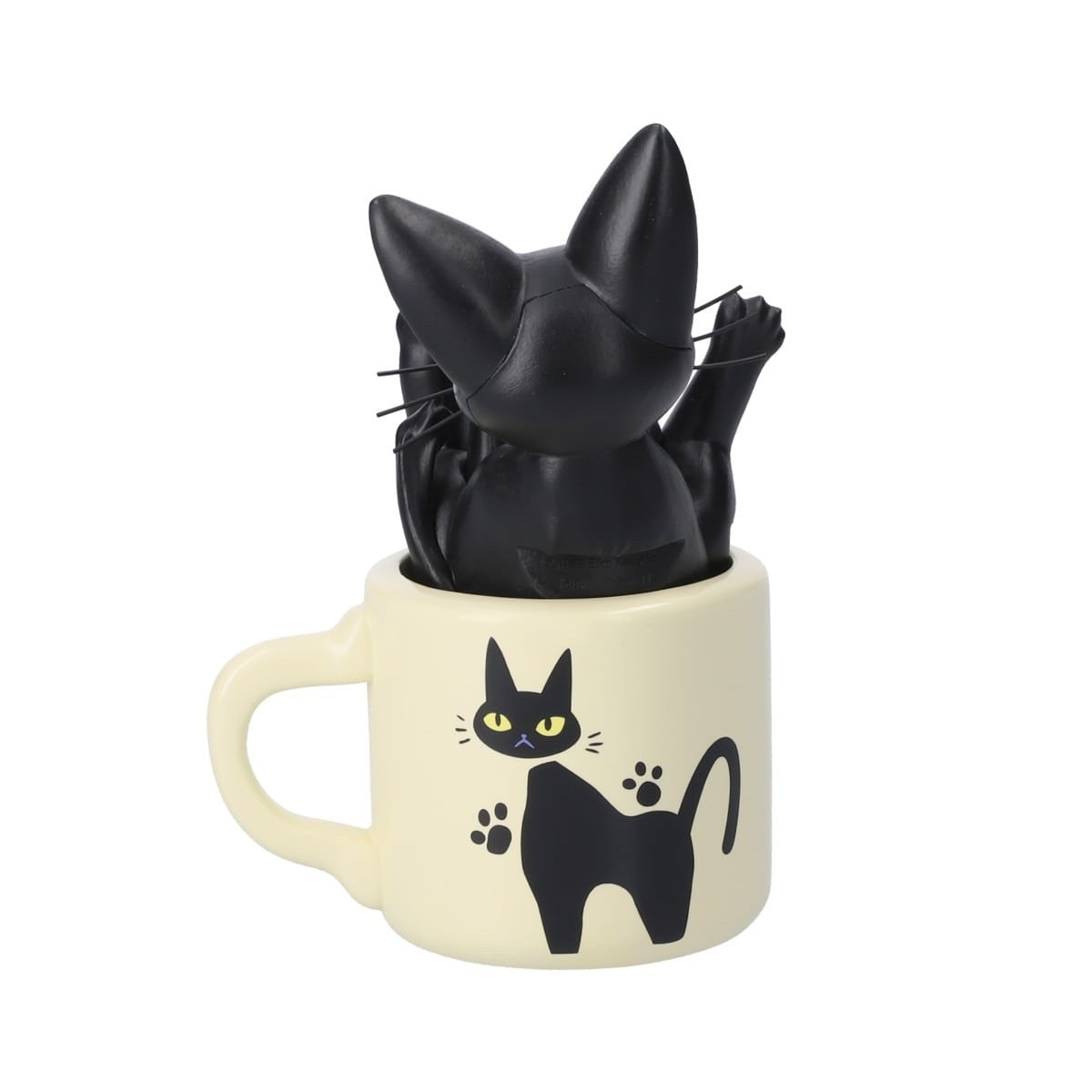 Studio Ghibli Kiki’s Delivery Service Jiji Flower Vase Mischievous Jiji in Mug