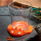 Studio Ghibli Howl’s Moving Castle Calcifer 3D Silicone Coaster Japan