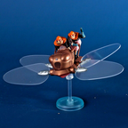 Studio Ghibli Castle Sky Laputa Flapter 5 Figure Complete Set Includes Secret