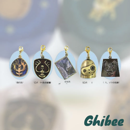 Studio Ghibli Laputa Castle in the Sky Metal Charm 2009 Release Rare collectable