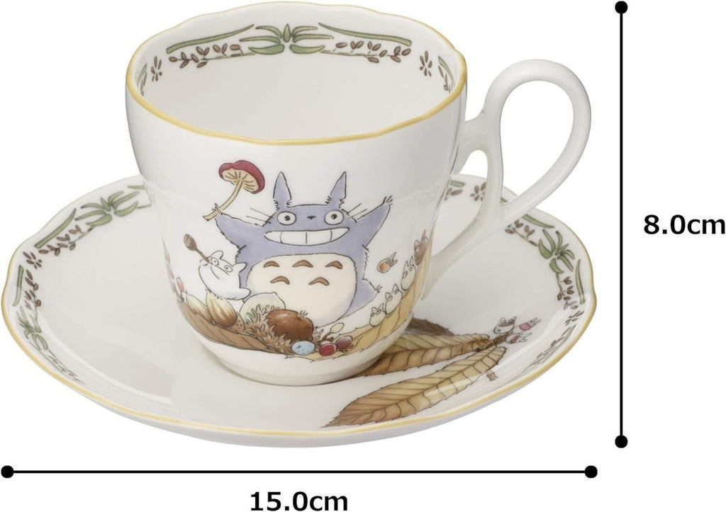 Studio Ghibli Noritake Totoro Tea Coffee Cup Saucer Set Collectable Gift