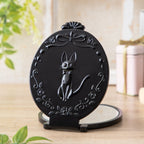 Studio Ghibli Kiki’s Delivery Service Jiji Black Compact Stand Mirror Japan