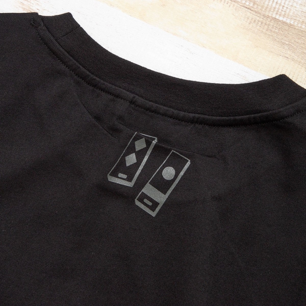 Studio Ghibli Spirited Away T-Shirt – No-Face Stamp Design (Black) | Unisex