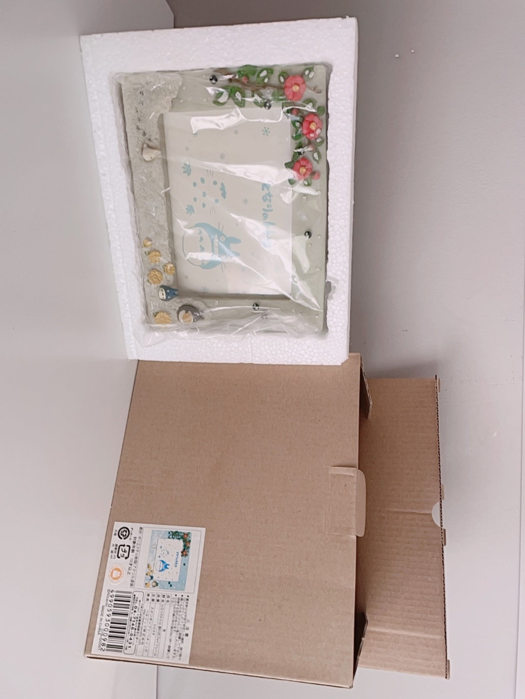 Studio Ghibli Totoro My Neighbor Winter Wildflower Photo Frame Rare Collectable
