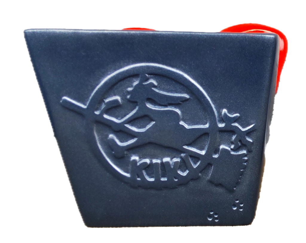 Studio Ghibli Kiki’s Delivery Service Jiji Red Ribbon Storage Holder Rare Japan