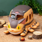 Studio Ghibli My Neighbour Totoro Catbus Interactive Moving Toy Storage Case